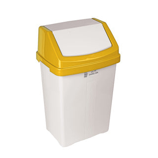Swing Bin 45/50ltr YELLOW