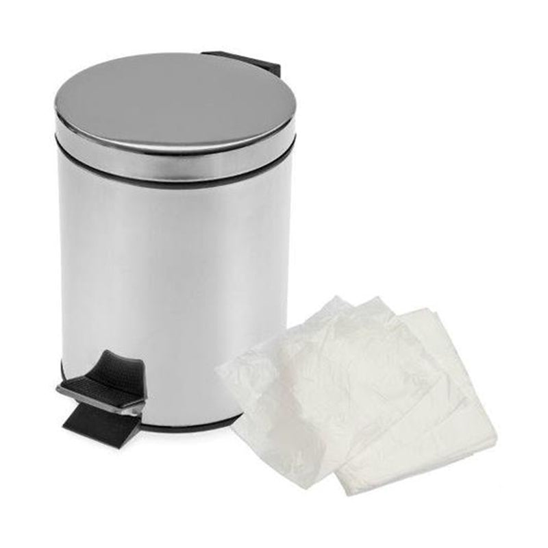 White Pedal Bin Liner