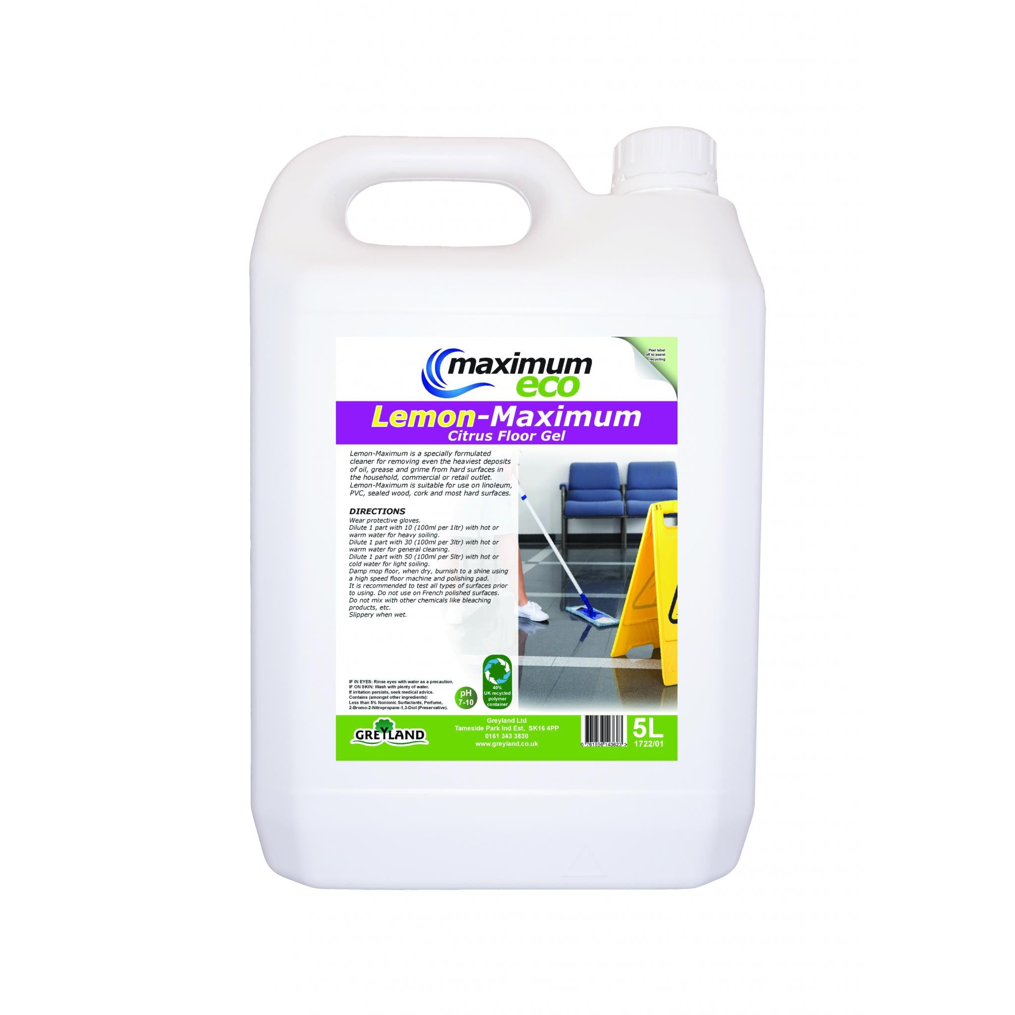 CHD Lemon Floor Gel - 5 Litre