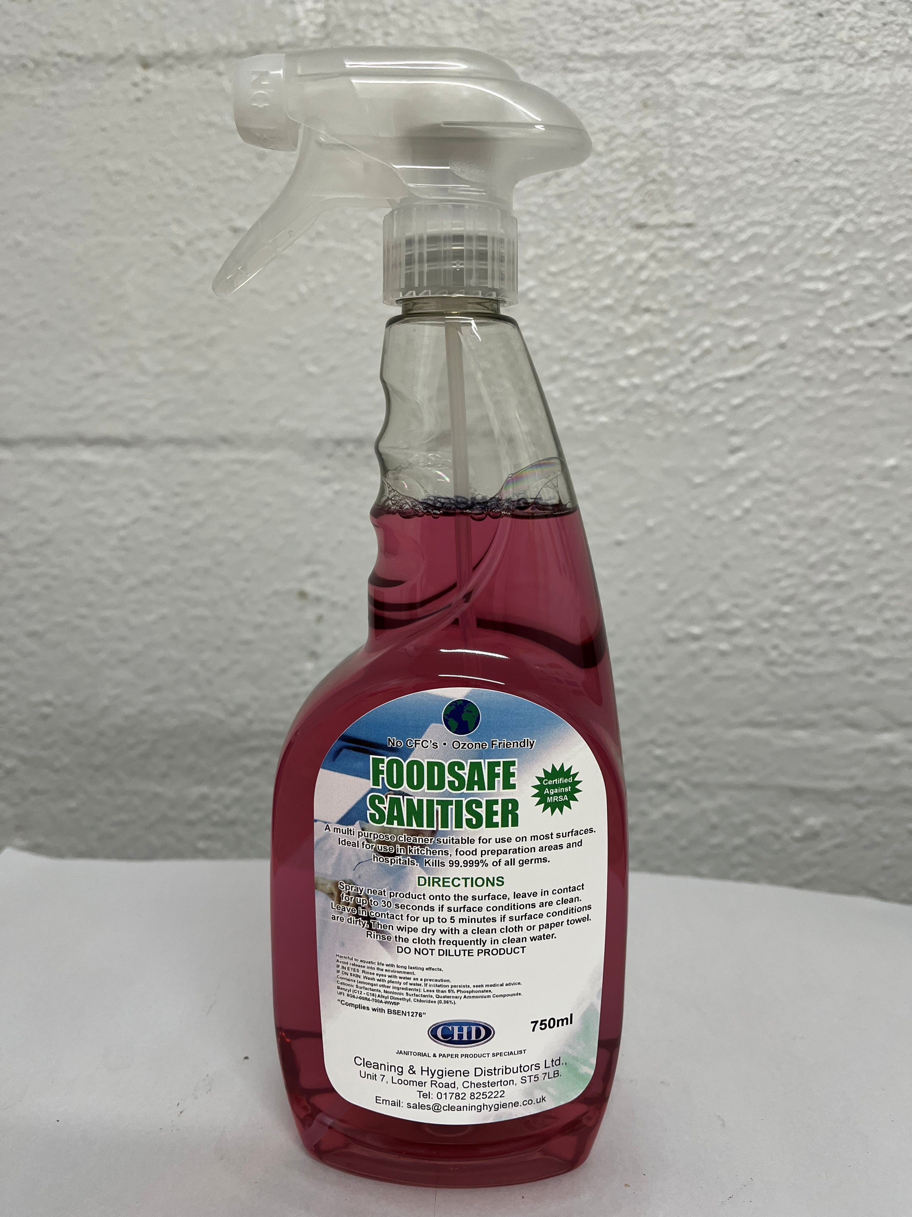 CHD Foodsafe Sanitiser - 750ml