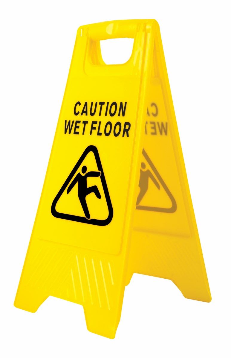 Wet Floor Caution Sign