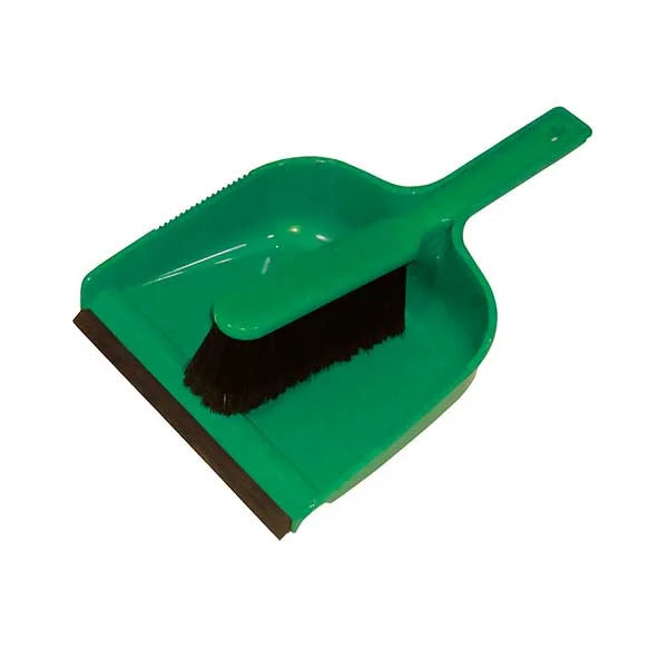 Dustpan & Brush - Green