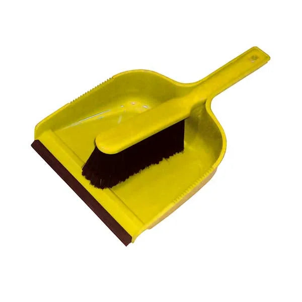 Dustpan & Brush - Yellow