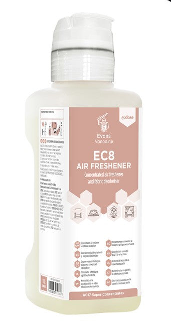 EVANS EC8 Air Freshener - 4 x 1 Litre