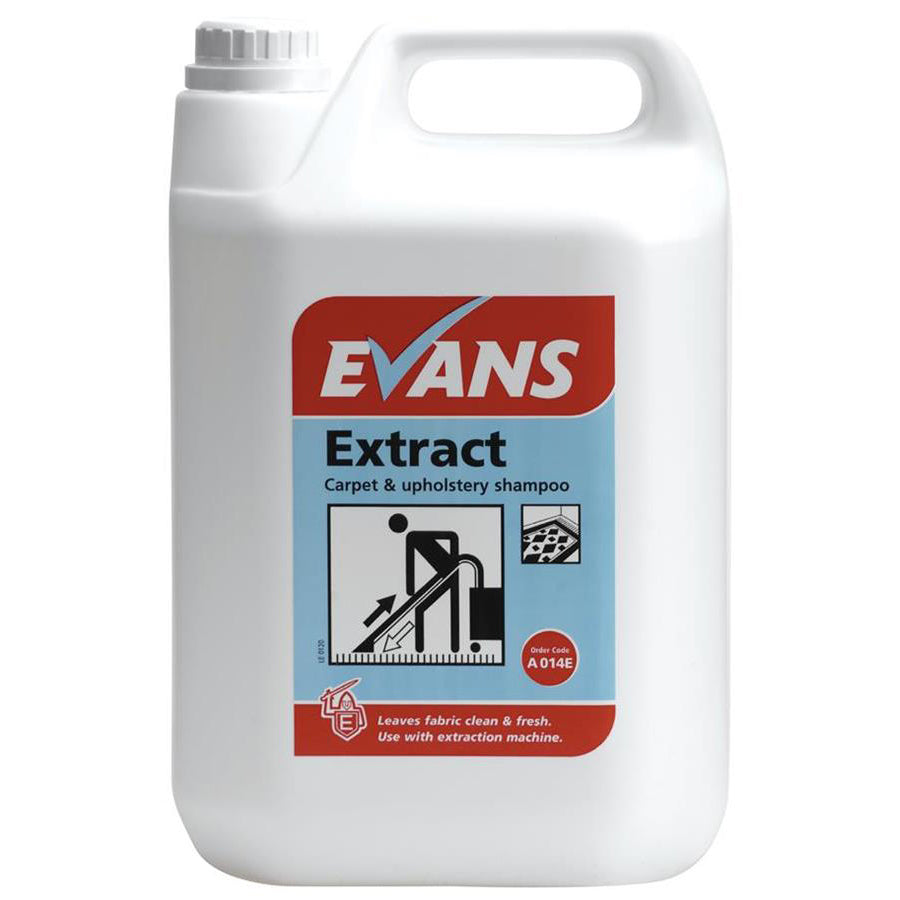 Evans Extract Pro - Carpet Shampoo - 5 Litre