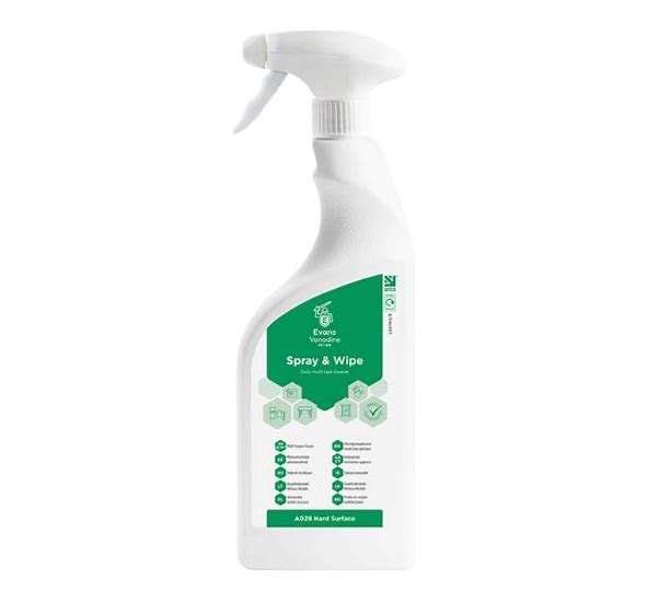 Evans Spray & Wipe - 750ml