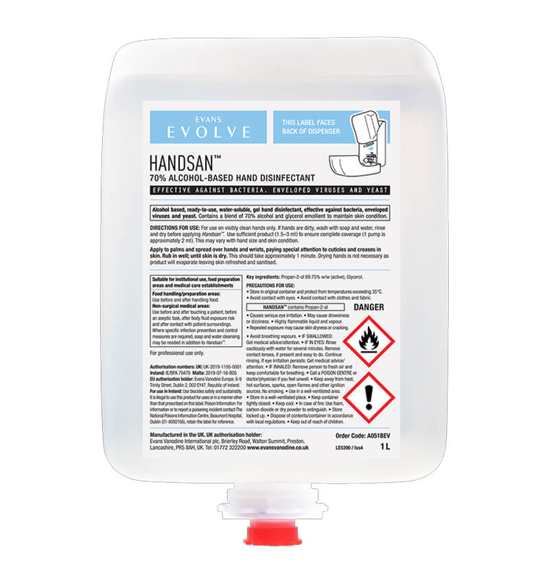 Evans Handsan Cartridge Pack