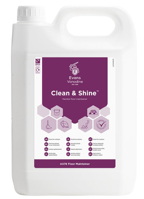 Evans Clean & Shine - 5 Litre