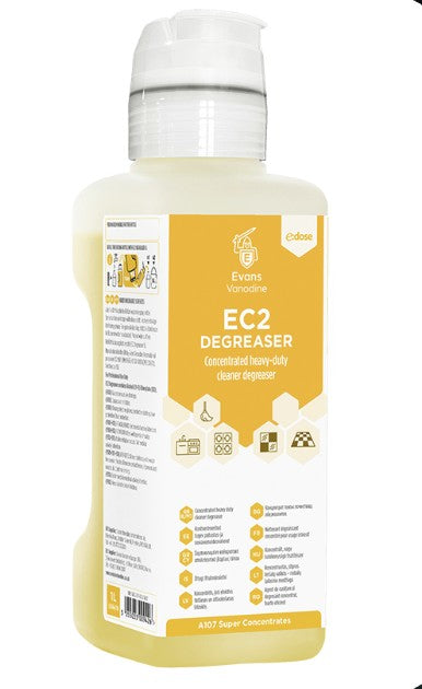 EVANS EC2 Degreaser - 4 x 1 Litre