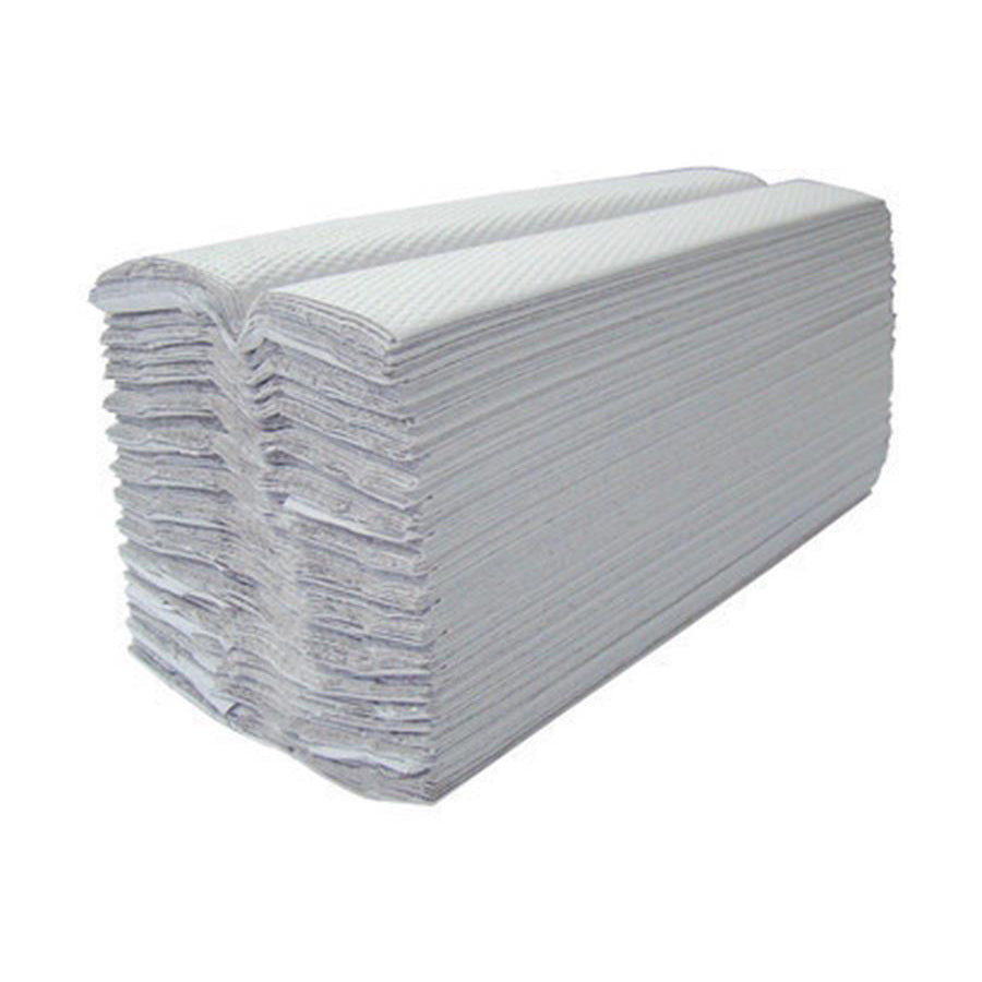 C-Fold Hand Towel - White