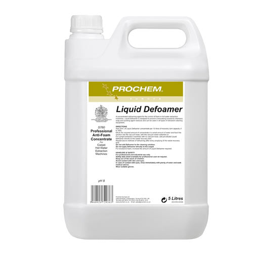 Prochem Liquid Defoamer 5ltr