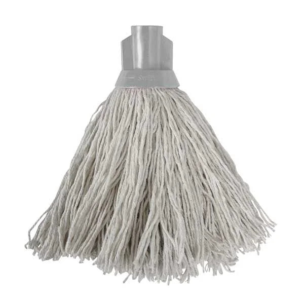 14oz Twine Socket Mop Head - Grey