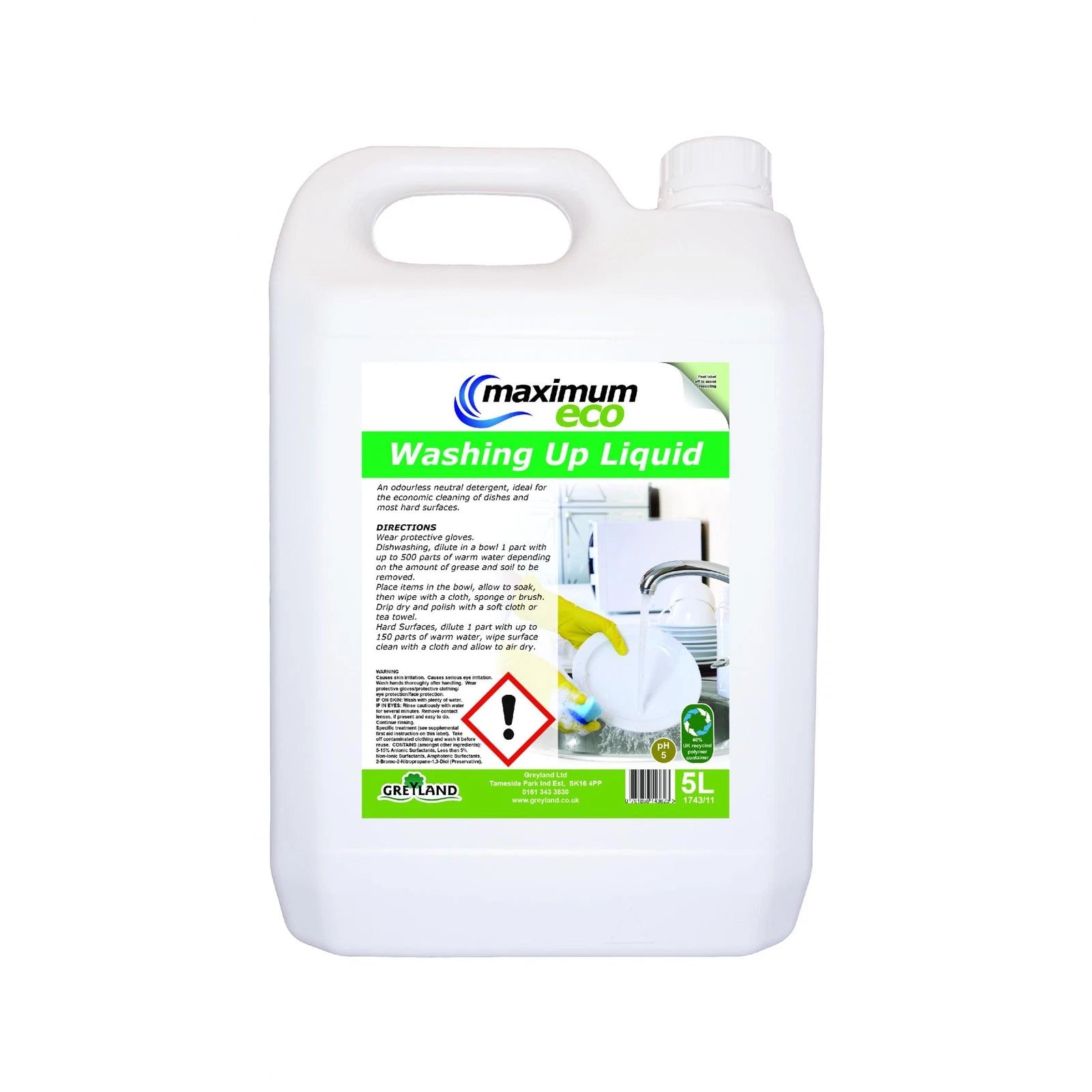 CHD Washing Up Liquid – 5LTR