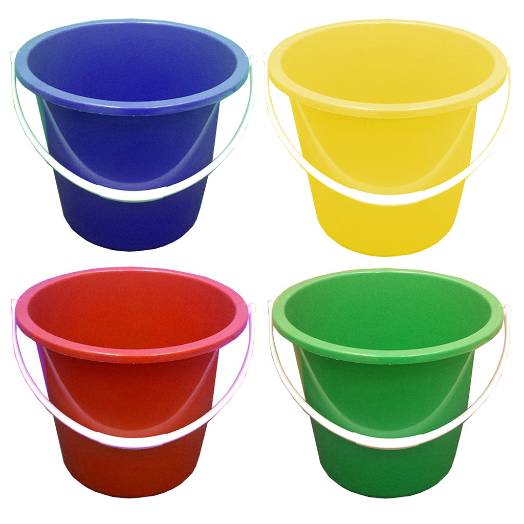 9 Litre Bucket multiple colours