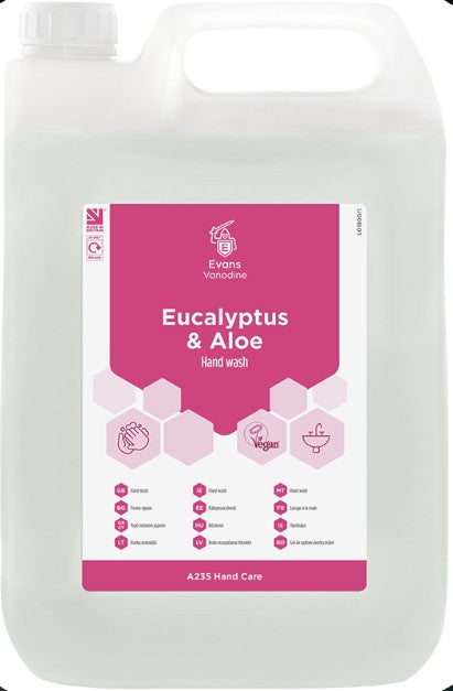 Evans Hand Wash - Eucalyptus & Aloe
