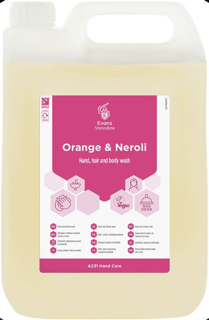 Evans Hand Wash - Orange & Neroli