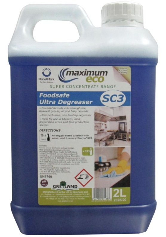 SC3 Foodsafe Ultra Degreaser